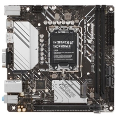 Материнская плата ASUS PRIME H610I-PLUS D4-CSM, LGA 1700, Intel H610, 2xDDR4, 4xSATA, 1xM.2 PCIe 3.0 x4, 1xPCIe 4.0 x16, 1xHDMI, 1xDP, 1xVGA, 2xUSB-A 3.2 Gen 1, 2xUSB-A 2.0, 1x 1Gb LAN, 3x3.5 мм, 7.1, Mini-ITX