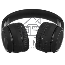 Беспроводные/проводные наушники Hoco W28 JOURNEY черный, накладные, Bluetooth + проводной, складная конструкция, до 10 ч.