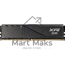 Оперативная память ADATA XPG Lancer Blade, DDR5, 16GB (2x8GB), 5600 MHz, CL46, ECC, с радиатором, черный