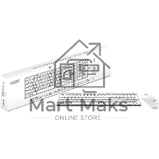 Комплект клавиатура и мышь MSI FORGE K210 W COMBO WHITE RU
