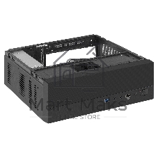 Корпус Desktop ExeGate FL-103-F300S (mini-ITX, БП F300S с вент. 4см, 1*USB+1*USB3.0, аудио, черный)