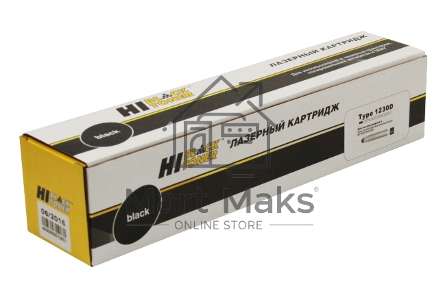 Картридж лазерный Ricoh Aficio 2015/2018/MP1500/1900 (Hi-Black) Type 1230D, 9K, 260г, туба