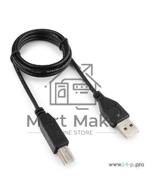 Кабель Гарнизон Кабель USB 2.0, AM/BM, 3м, пакет (GCC-USB2-AMBM-3M)