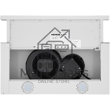 Вытяжка телескопическая HOMSair Flat 60 белый, 60 см, 520 куб. м/ч, 47 дБ