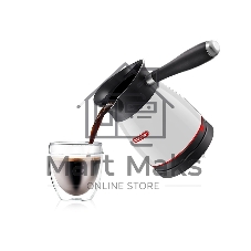 Электрическая турка Centek CT-1080 W (белый) 0.5л, 1000Вт, нерж.сталь, съемная мягкая ручка, крышка