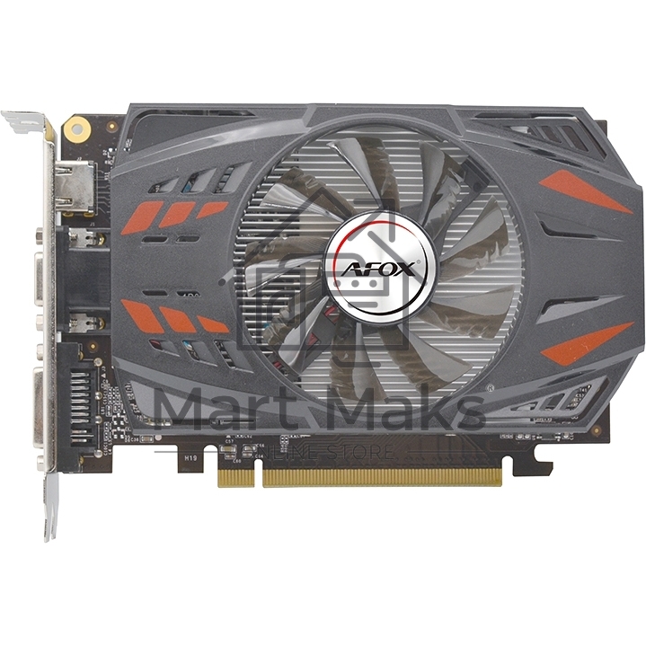 Видеокарта AFOX Geforce GT730 4GB GDDR5 128Bit DVI HDMI VGA ATX Single Fan