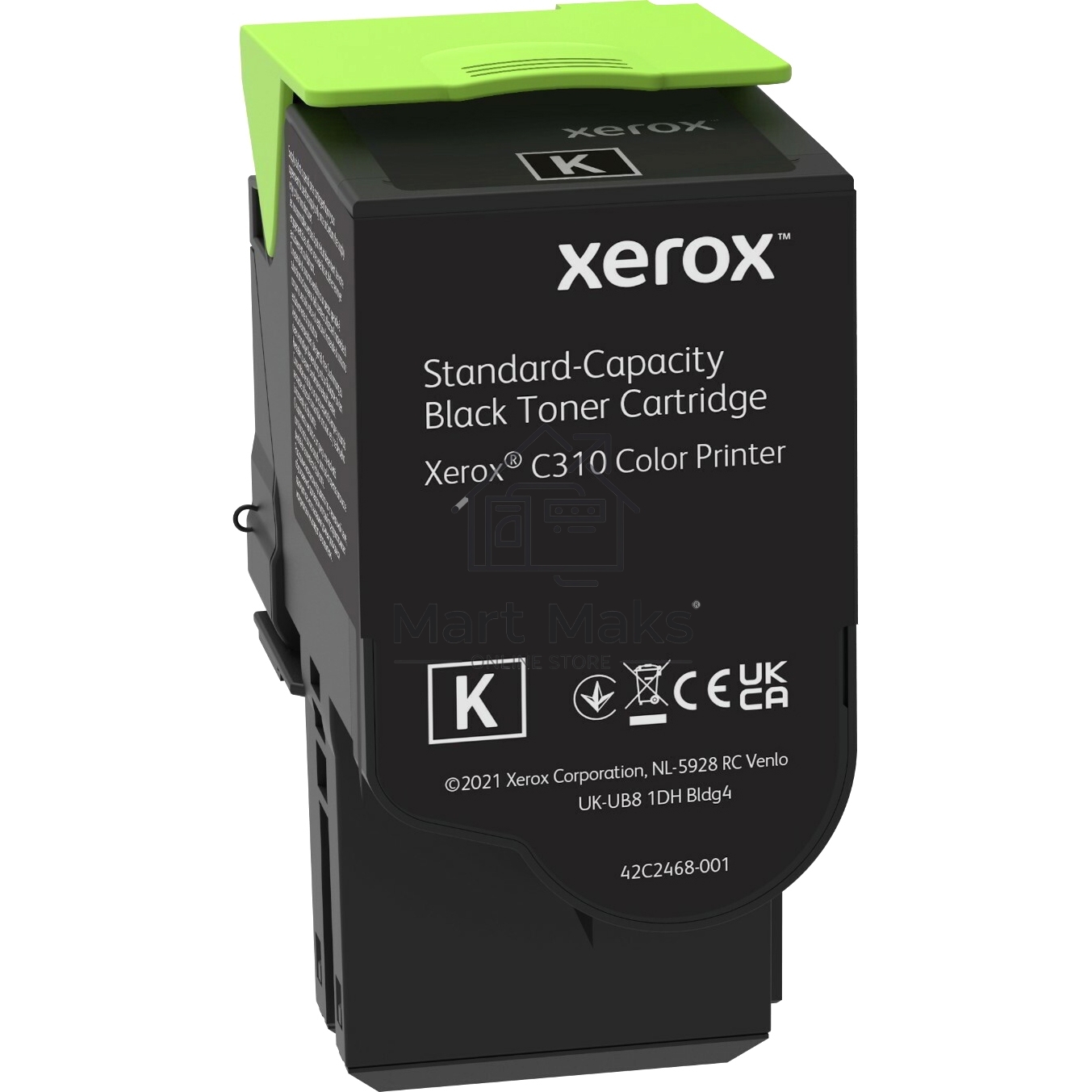 Картридж лазерный XEROX C310 черный 3K (006R04360)