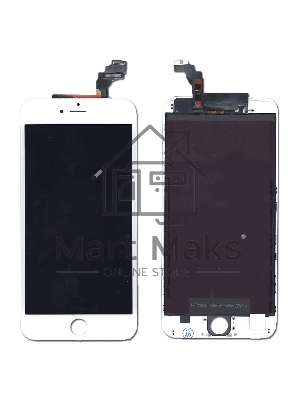 Дисплей для Apple iPhone 6 Plus в сборе с тачскрином (Foxconn) белый