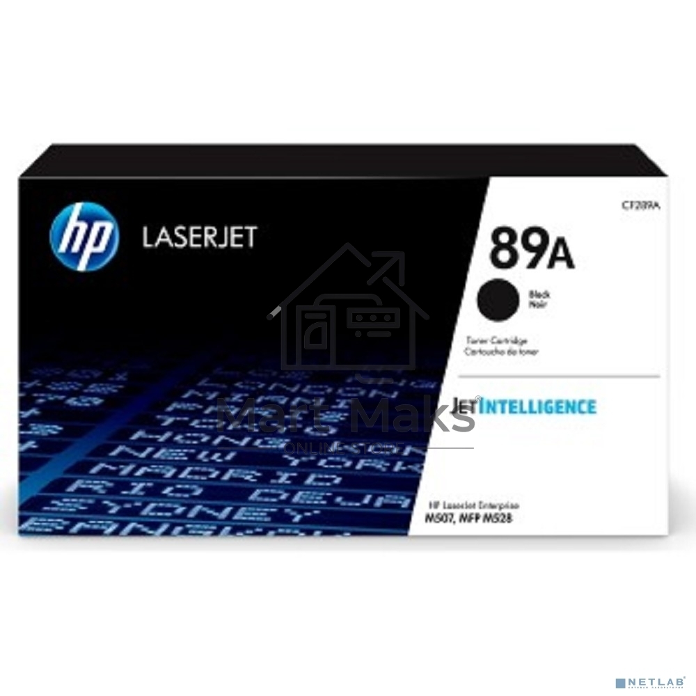 Картридж лазерный HP 89A CF289A черный для HP LJ M507/MFP M528 (5000стр.)