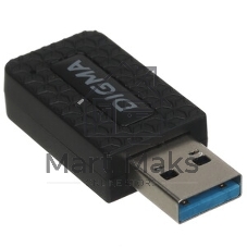 Сетевой адаптер WiFi Digma DWA-AC1300C AC1300 USB 3.0 (ант.внутр.) 1ант. (упак.:1шт)