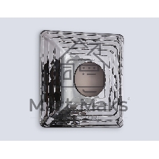 Настенный светодиодный светильник Ambrella light LH31037 GR/SM серый/дымчатый 6W 3000K 150*150*85