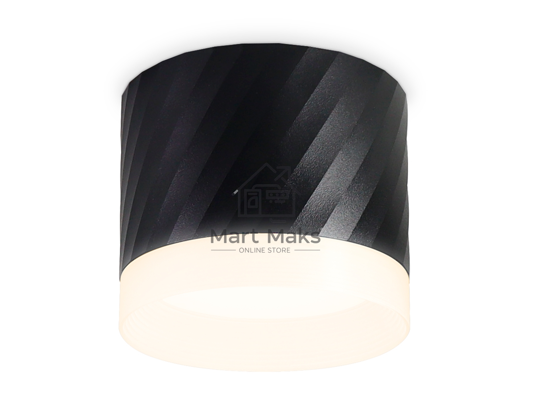 Светильник Ambrella light TN5355 BK черный GX53 D82*70