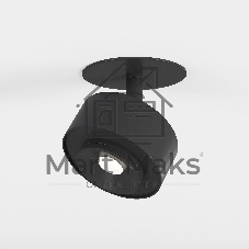 25089/LED 6W 4000K чёрный / Потолочный светодиодный светильник