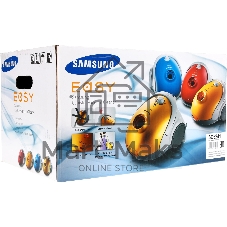 Пылесос Samsung VCC5241S3K/XEV черный/серый, 410/1800 Вт, уборка сухая, пылесборник мешок 2.4 л