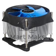 Кулер для процессора DEEPCOOL THETA 31 PWM черный/синий, 92 мм, алюминий/медь, 2400 об/мин, 32.5 дБ, 4 pin, 95 Вт, 60 мм