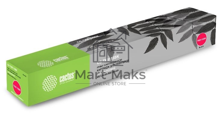 Картридж лазерный Cactus CS-TK8115BK черный (12000 стр.) для Kyocera Mita Ecosys M8124cidn/ M8130cidn