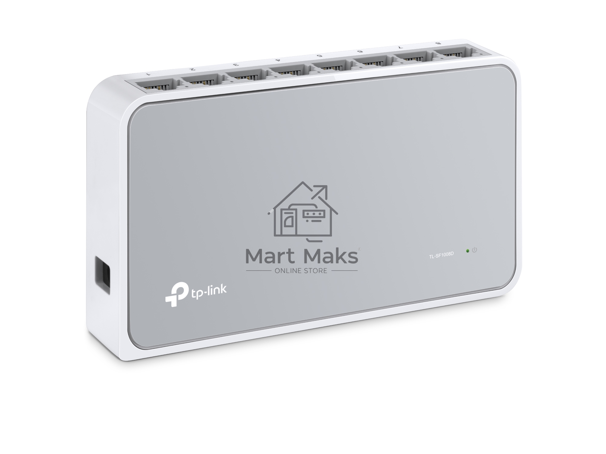 Коммутатор TP-Link SOHO TL-SF1008D Коммутатор 8-port 10/100M mini Desktop Switch, 8 10/100M RJ45 ports, Plastic case