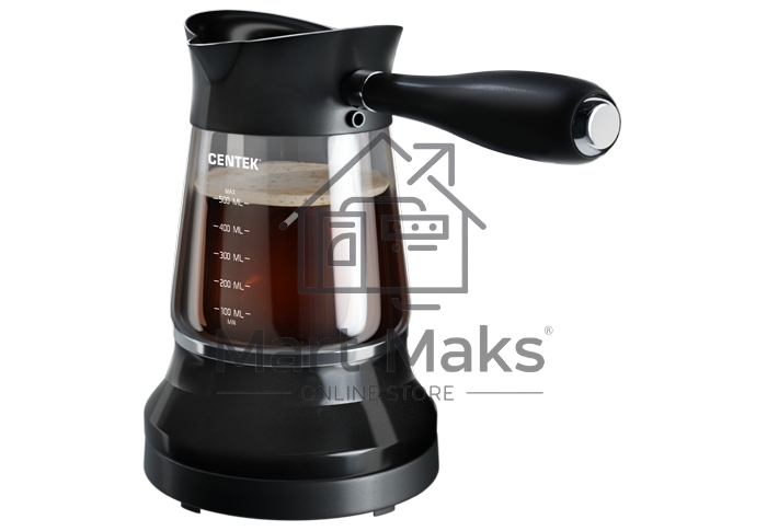Электрическая турка Centek CT-1096 черный, 0.5 л, 480 Вт.