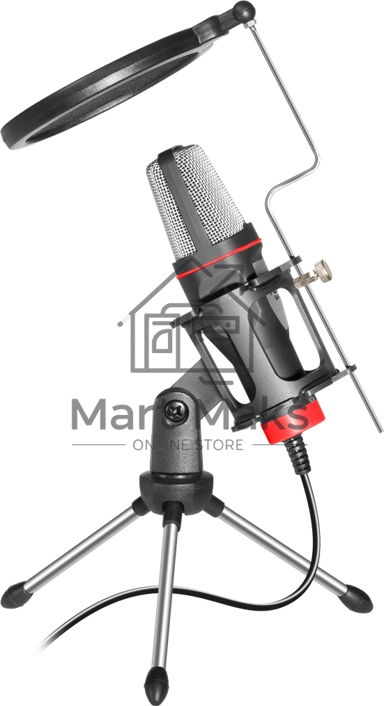Микрофон Defender Forte GMC 300 3,5 мм, провод 1.5 м 64630