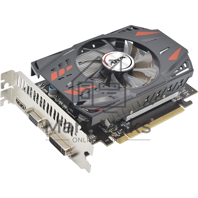 Видеокарта AFOX Geforce GT730 4GB GDDR5 128Bit DVI HDMI VGA ATX Single Fan