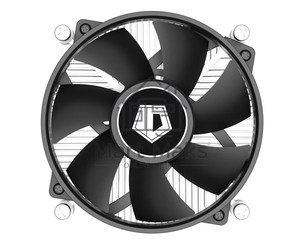 Кулер ID-COOLING DK-17 PWM серебристый/черный 92мм алюминий 2200rpm 26db 4-pin 65W 42мм