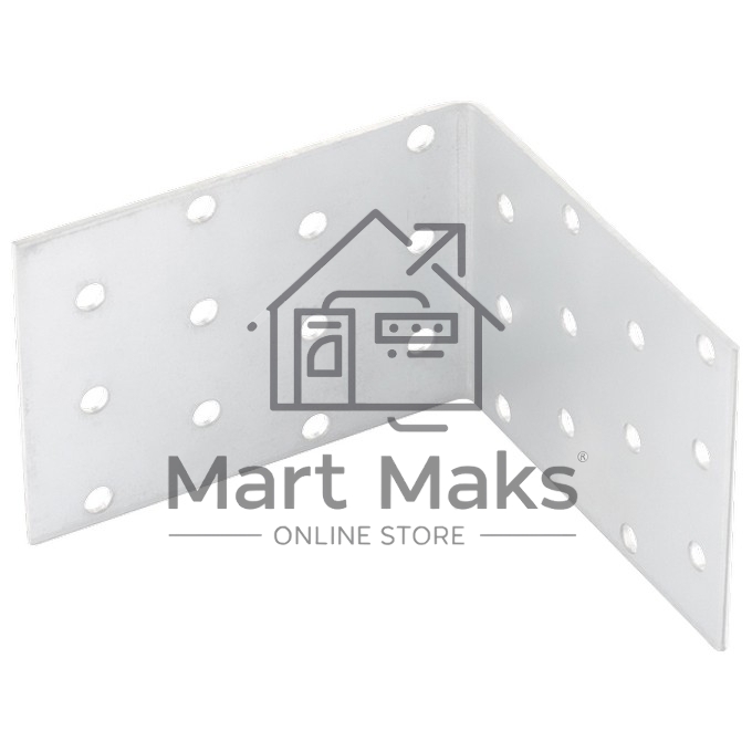 Крепежный уголок равносторонний, KUR 60x60x60 мм, Россия Сибртех