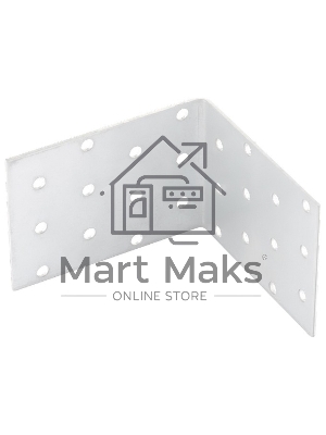 Крепежный уголок равносторонний, KUR 60x60x60 мм, Россия Сибртех