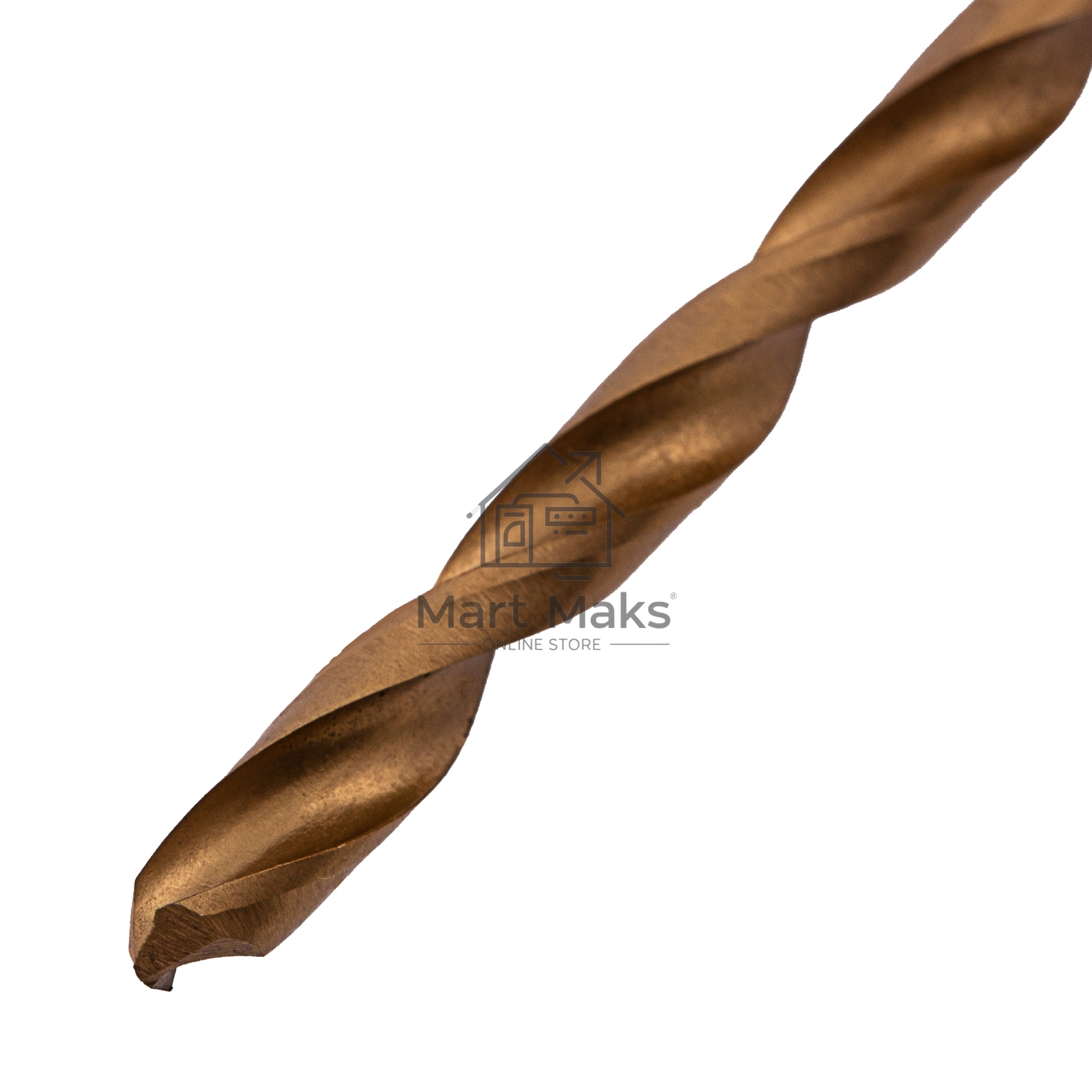 Сверло по металлу Matrix, 4,5 мм, HSS, нитридтитановое покрытие, цилиндрический хвостовик