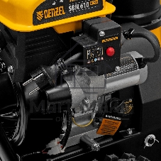 Бензиновая снегоуборочная машина Denzel SBM 610S PRO, 212cc, эл.старт, фара, обогрев