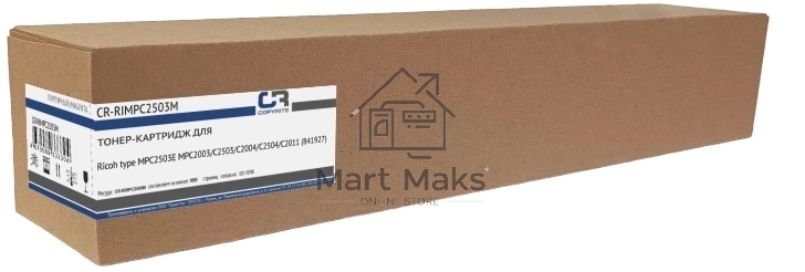 Картридж лазерный CopyRite CR-RIMPC2503M 841927 пурпурный (9500стр.) для Ricoh MPC2003/C2503/С2004/С2504/С2011