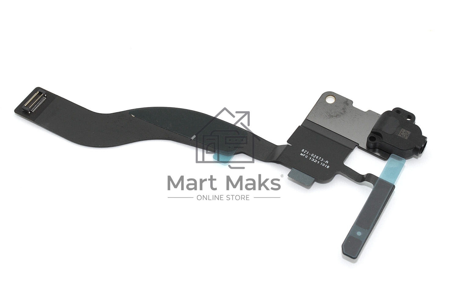 Шлейф с аудио разъемом MacBook Pro 13 Retina A2289 A2338 Space Gray Mid 2020 Late 2020 821-02673
