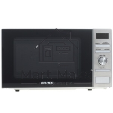 Микроволновая печь Centek CT-1586 серебристый, 20 л, 700 Вт, переключатели - кнопки, поворотный механизм