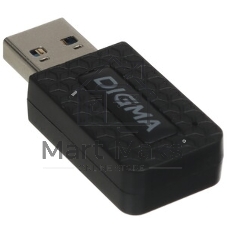 Сетевой адаптер WiFi Digma DWA-AC1300C AC1300 USB 3.0 (ант.внутр.) 1ант. (упак.:1шт)