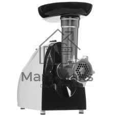Мясорубка электрическая Atlanta ATH-3299 красный, 1800 Вт, 2.0 кг/мин, реверс, защита от перегрузки, насадки - 4