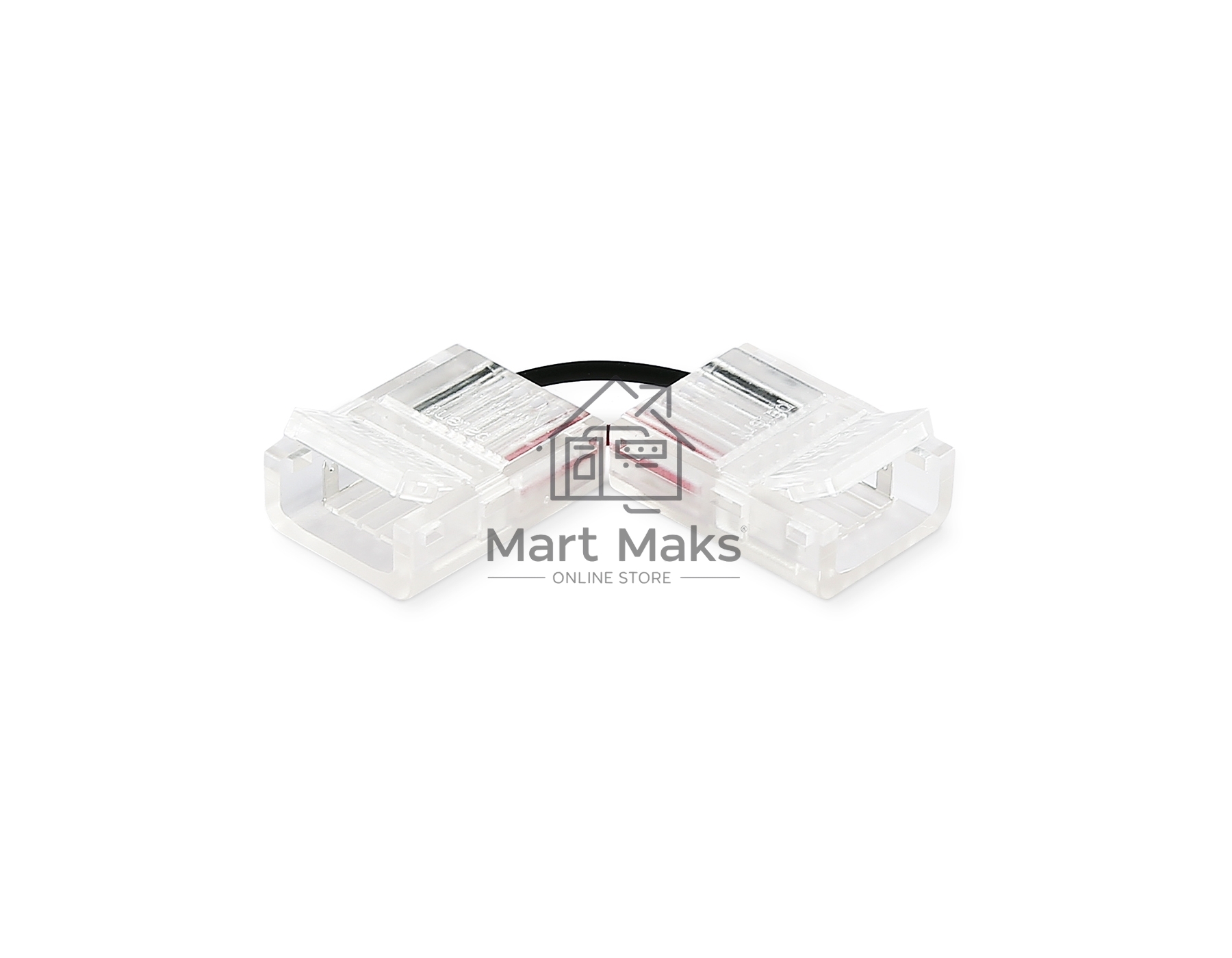 GS6871 Соединитель угловой COB 12/24V для лент 12mm (2 конт.) (10шт)