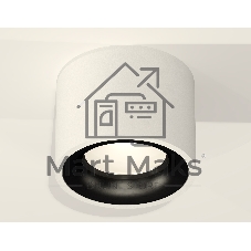Светильник Ambrella Light XS7510021 SWH/PBK белый песок/черный полированный MR16 GU5.3 (C7510, N7011)