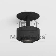 25089/LED 6W 4000K чёрный / Потолочный светодиодный светильник