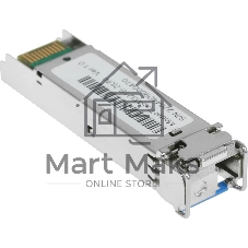 Модуль TP-Link SFP 1000Base-BX WDM Bi-Directional SFP module, TX: 1310 nm and RX: 1550 nm, 1 LC Simplex port, up to 2 km transmission distance in 9/125 μm SMF (Single-Mode Fiber), Supports Digital Diagnostic Monitoring (DDM).