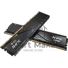 Оперативная память ADATA XPG Lancer Blade, DDR5, 16GB (2x8GB), 5600 MHz, CL46, ECC, с радиатором, черный