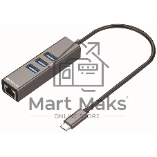 Сетевой адаптер ORIGO OU330N/A1A USB-C, 3xUSB 3.0, 1x1000Base-T