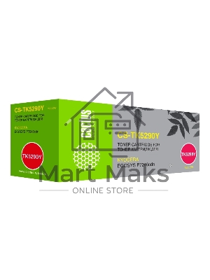 Картридж лазерный Cactus CS-TK5290Y желтый (13000 стр.) для Kyocera ECOSYS P7240cdn