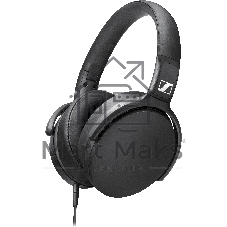 Наушники Sennheiser HD 400S накладные складные закрытые 18-20000Гц съемный кабель 1,4м, угловой jack 3.5мм, 120дБ, микрофон, черные, 508598