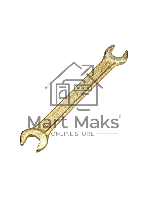 Ключ гаечный рожковый Rexant 8х9 мм, желтый цинк