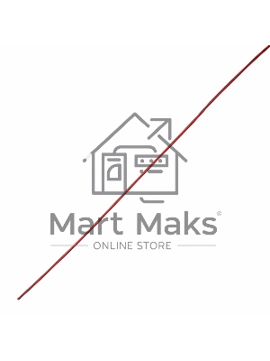 Термоусаживаемая трубка клеевая Rexant 4,8/1,6 мм, красная, упаковка 10 шт. по 1 м