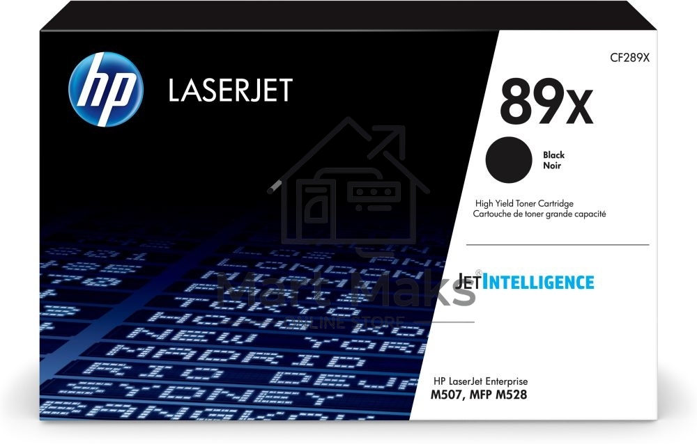Картридж лазерный HP CF289X черный для HP LJ M507/MFP M528 (10000стр.)