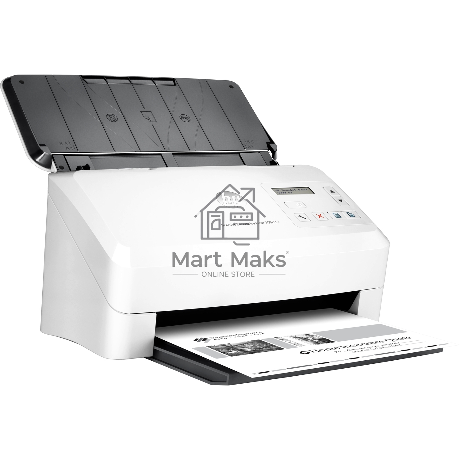 Сканер HP Scanjet Enterprise 7000 s3, протяжный, A4, CIS, 600dpi, USB 2.0 and USB 3.0, ADF 80 sheets, Duplex, 75 ppm/150 ipm, 1y warr (замена L2730B SJ7000 s2)
