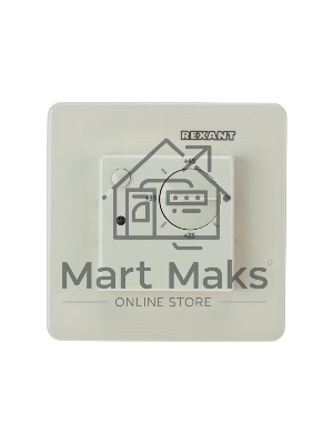 Терморегулятор механический RX-308U (бежевый) (совместим с Schneider серии Unica) Rexant