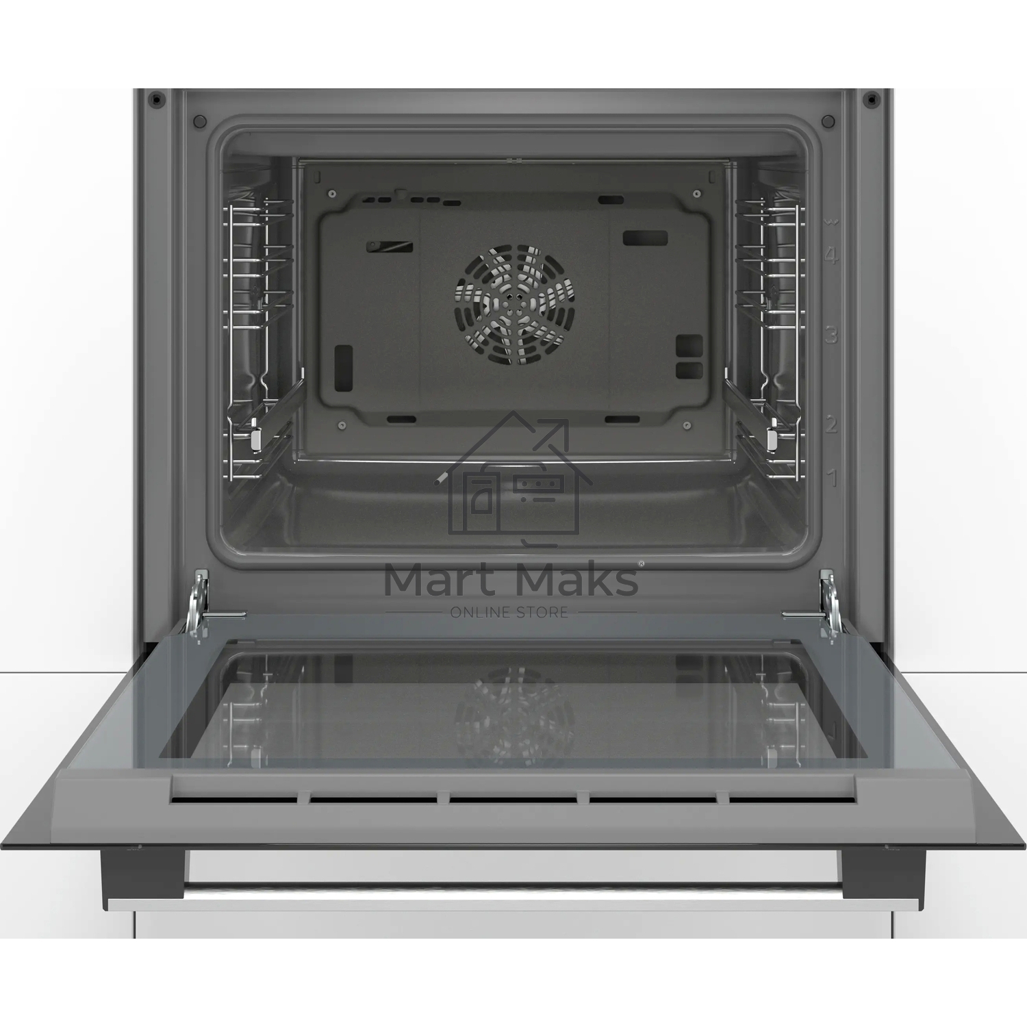 Духовой шкаф электрический Bosch HBF534ES0Q нержавеющая сталь, встраиваемый