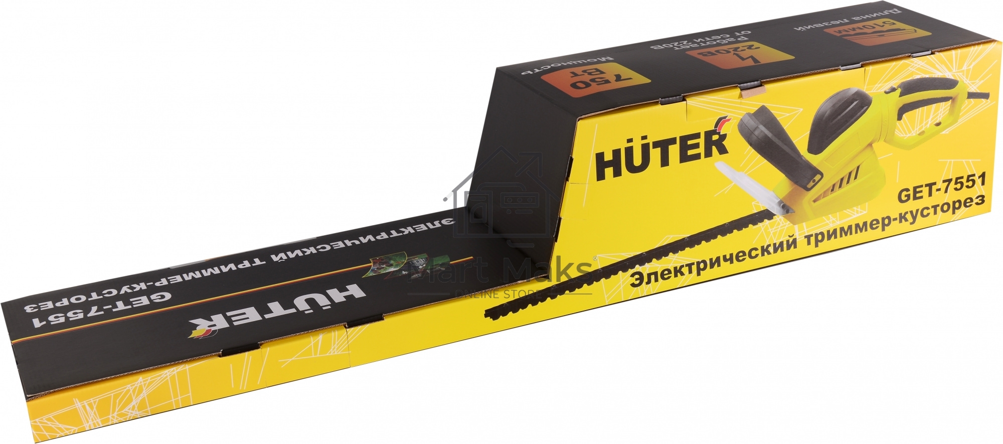 Электрический триммер-кусторез Huter GET-7551