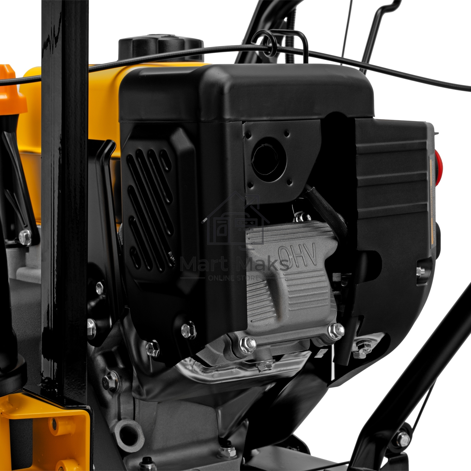 Бензиновая снегоуборочная машина SBM 610S PRO, 212cc, эл.старт, фара, обогрев Denzel